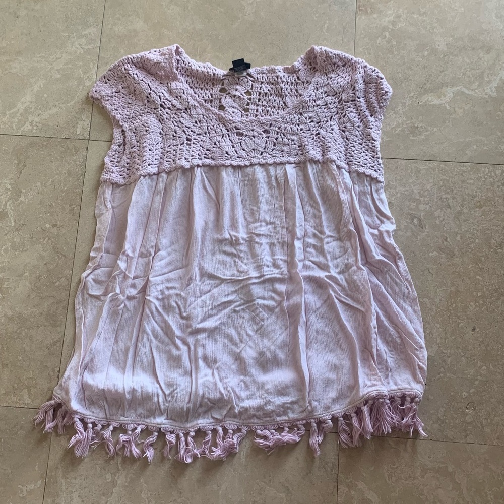 Torrid Size 2 blush pink shirt